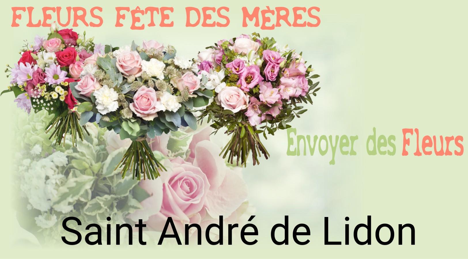 Bouquet de Fête des Mères livré à Saint-André-de-Lidon